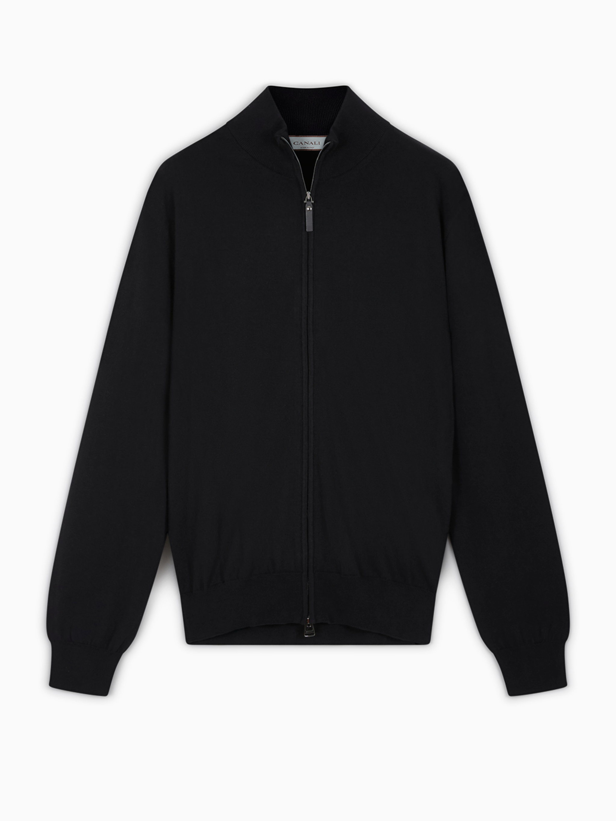 Cardigan con cremallera