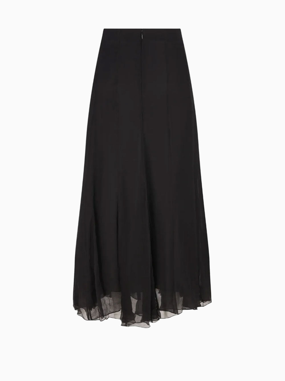 Chiffon maxi skirt