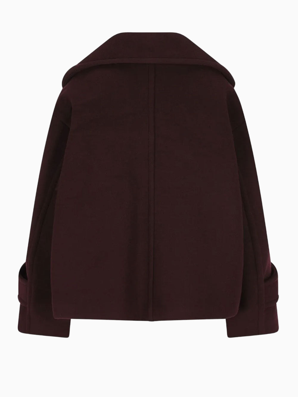 Double-breasted short jacket