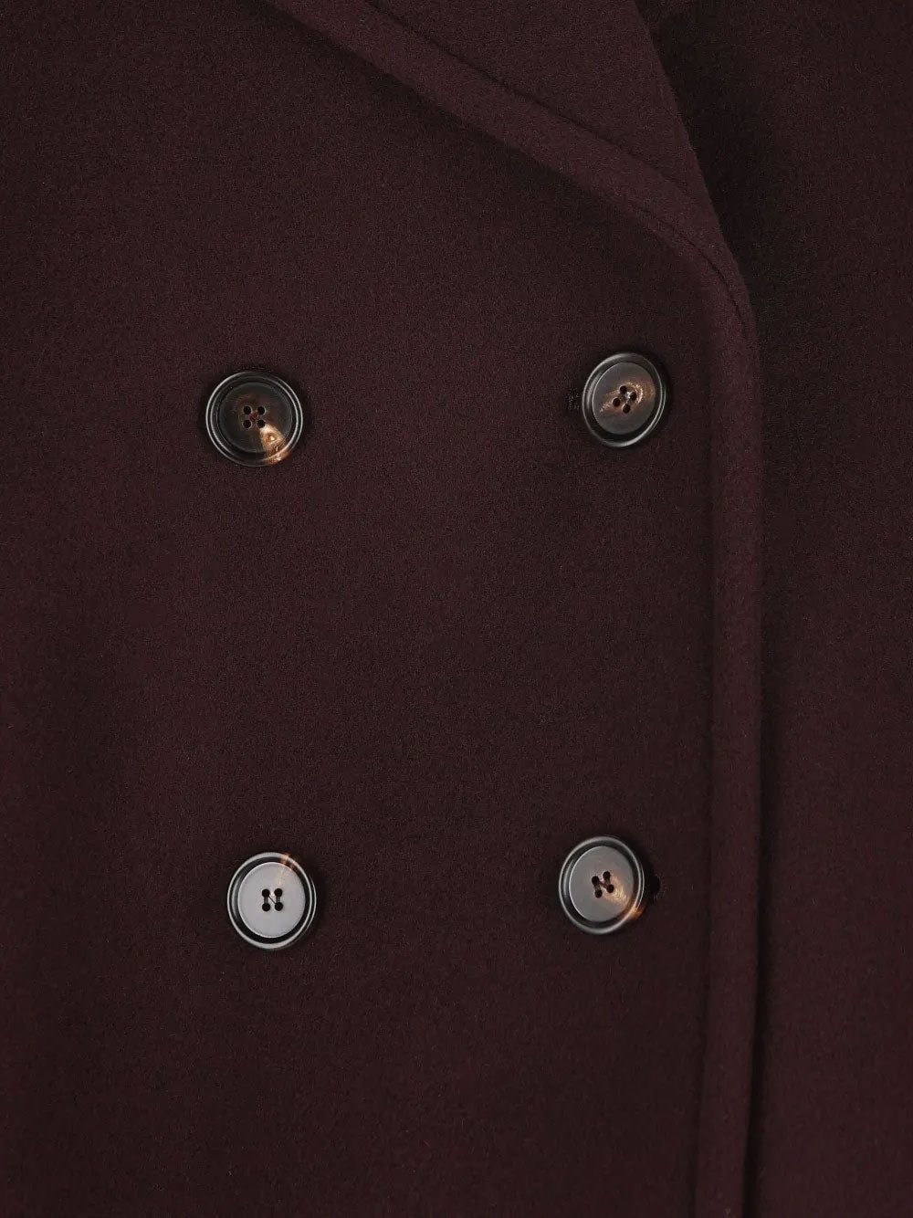 Double-breasted short jacket