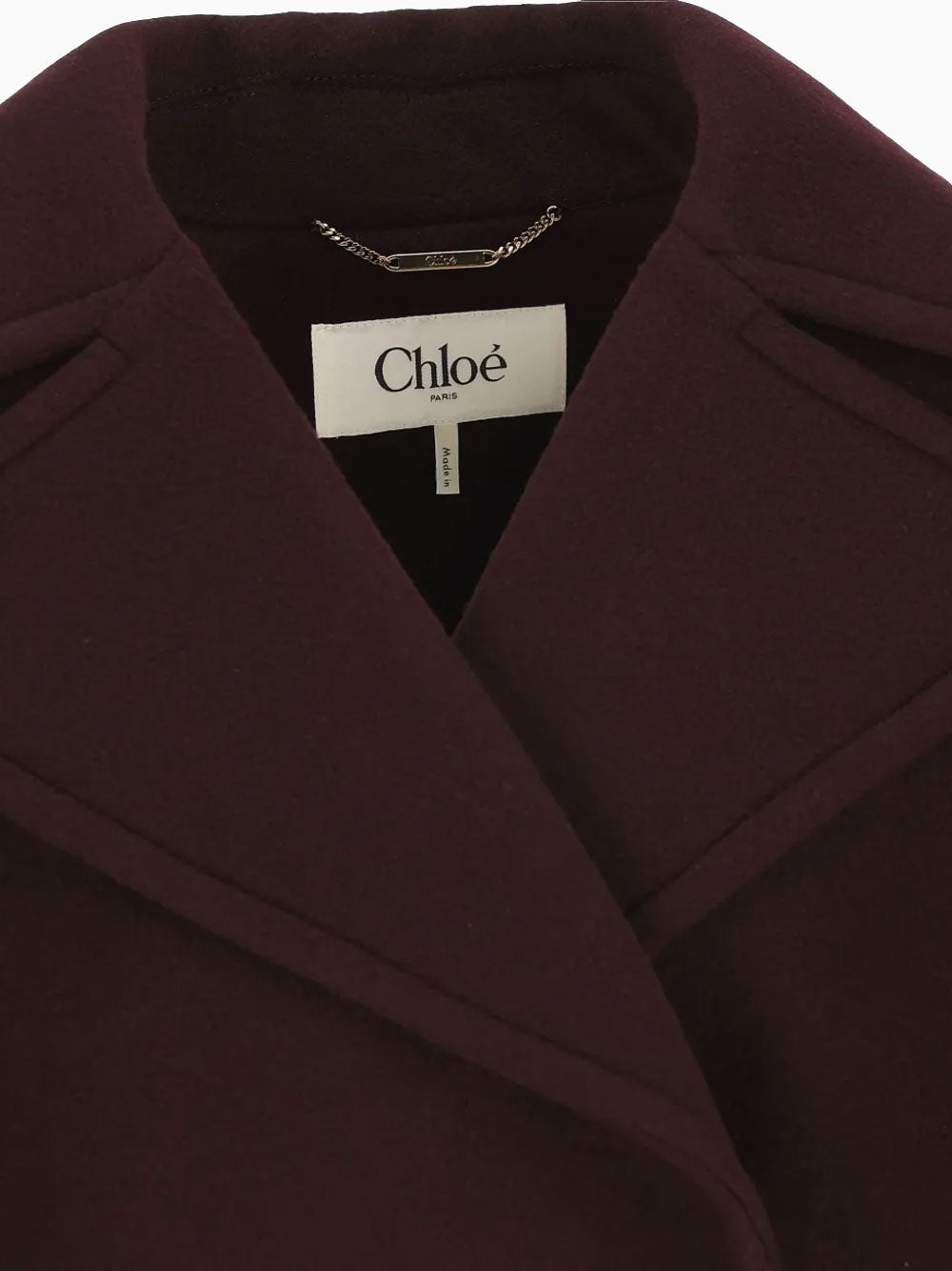 Double-breasted short jacket