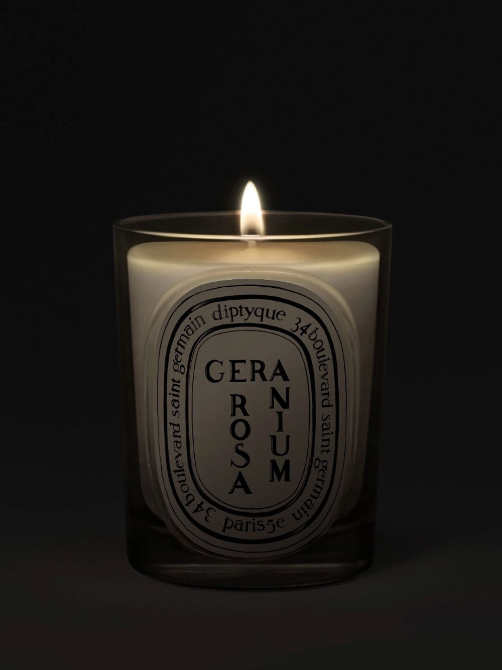 Vela Géranium Rosa 190g