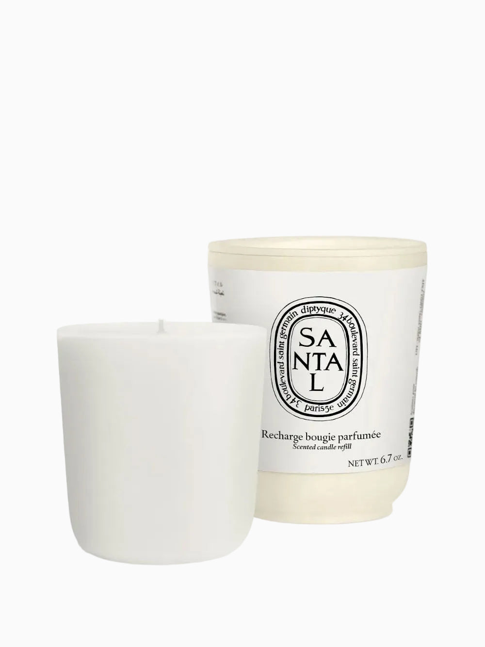 Santal candle refill