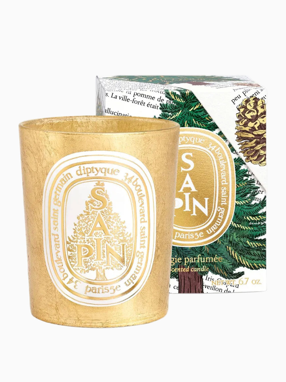 Sapin candle 190gr | Diptyque | OTTODISANPIETRO