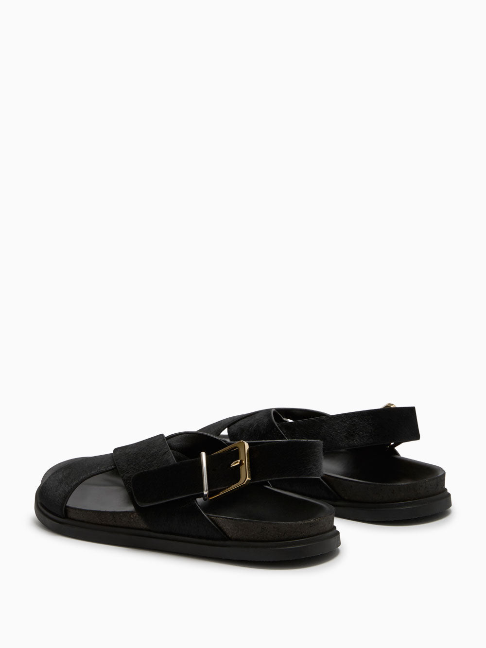 Buckle sandals