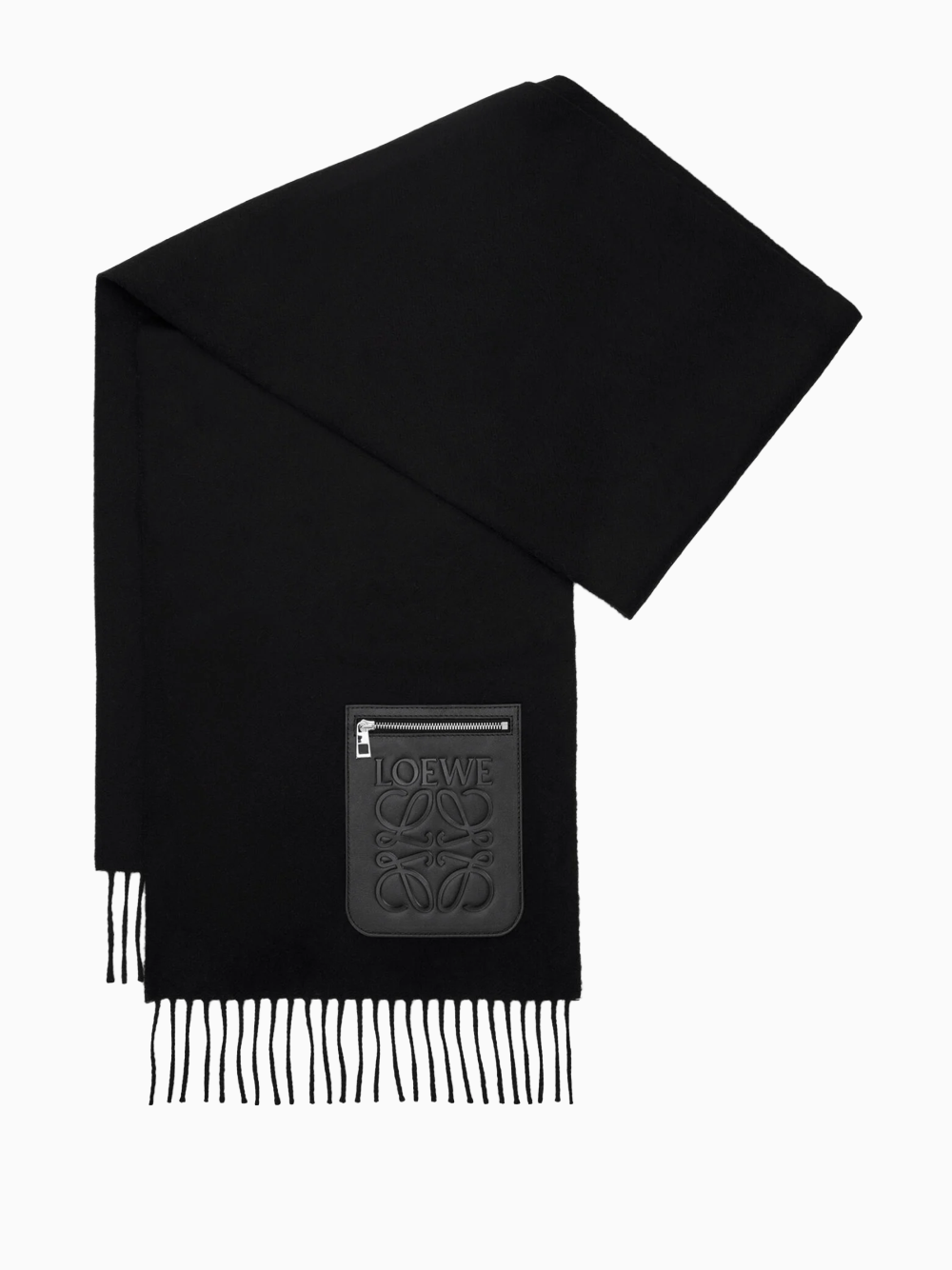 Wool and cashmere scarf