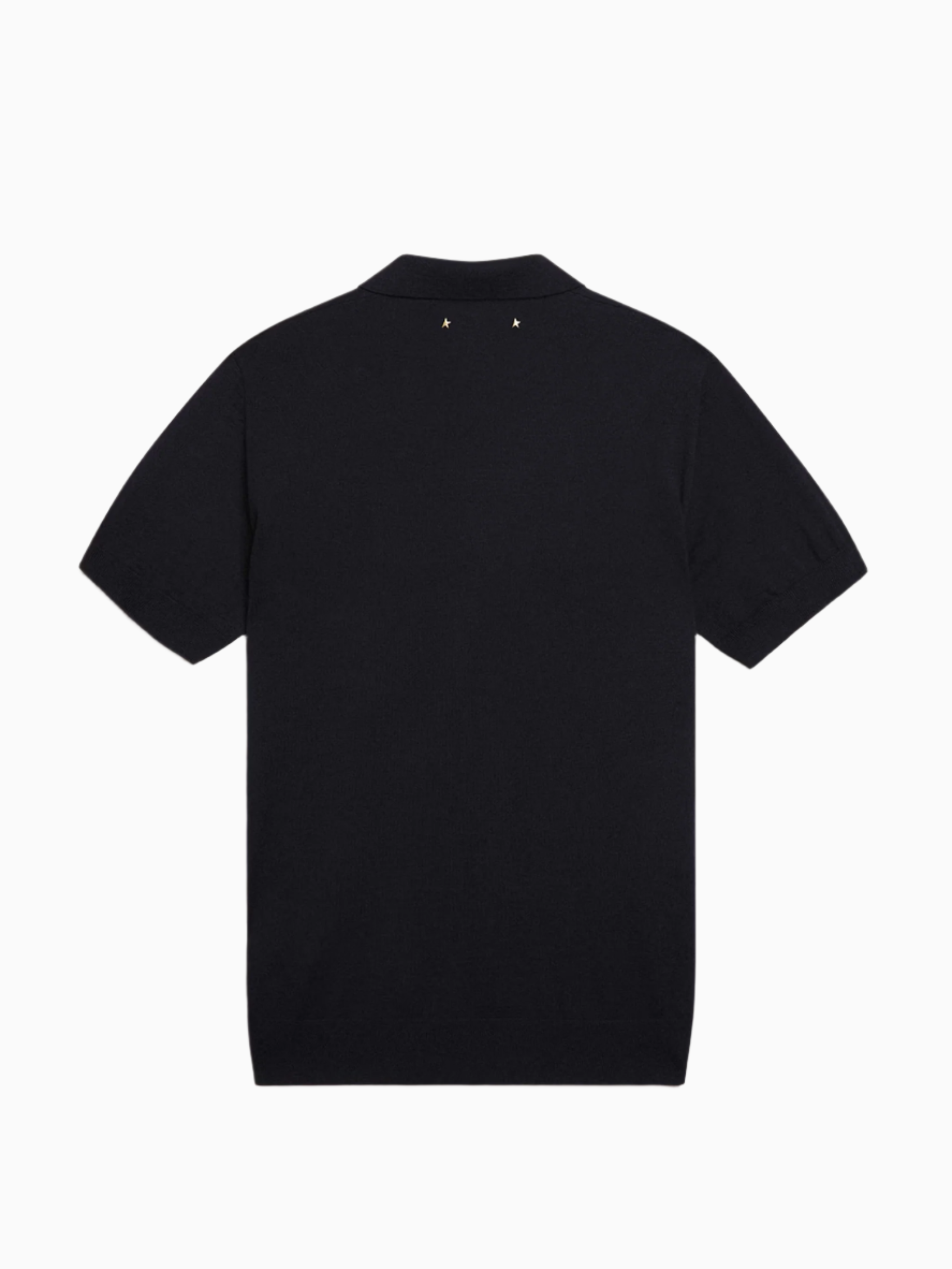 Wool polo shirt
