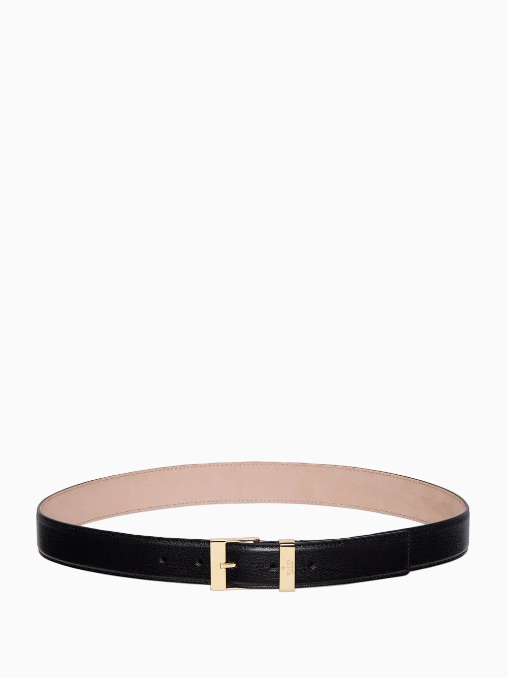 Squared-buckle belt