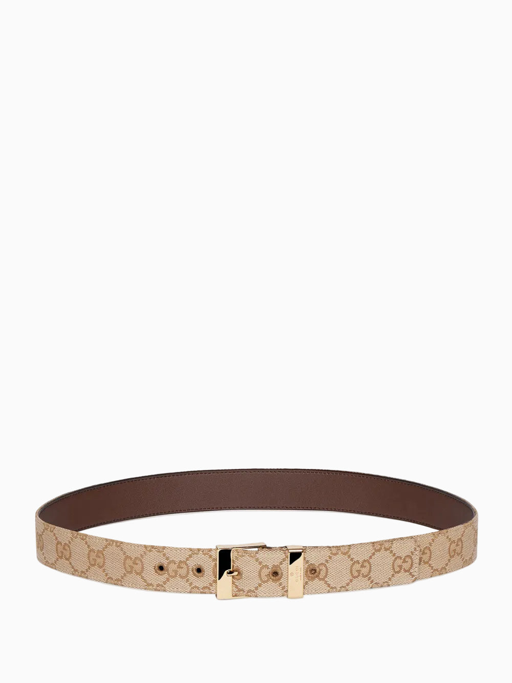 Squared-buckle belt