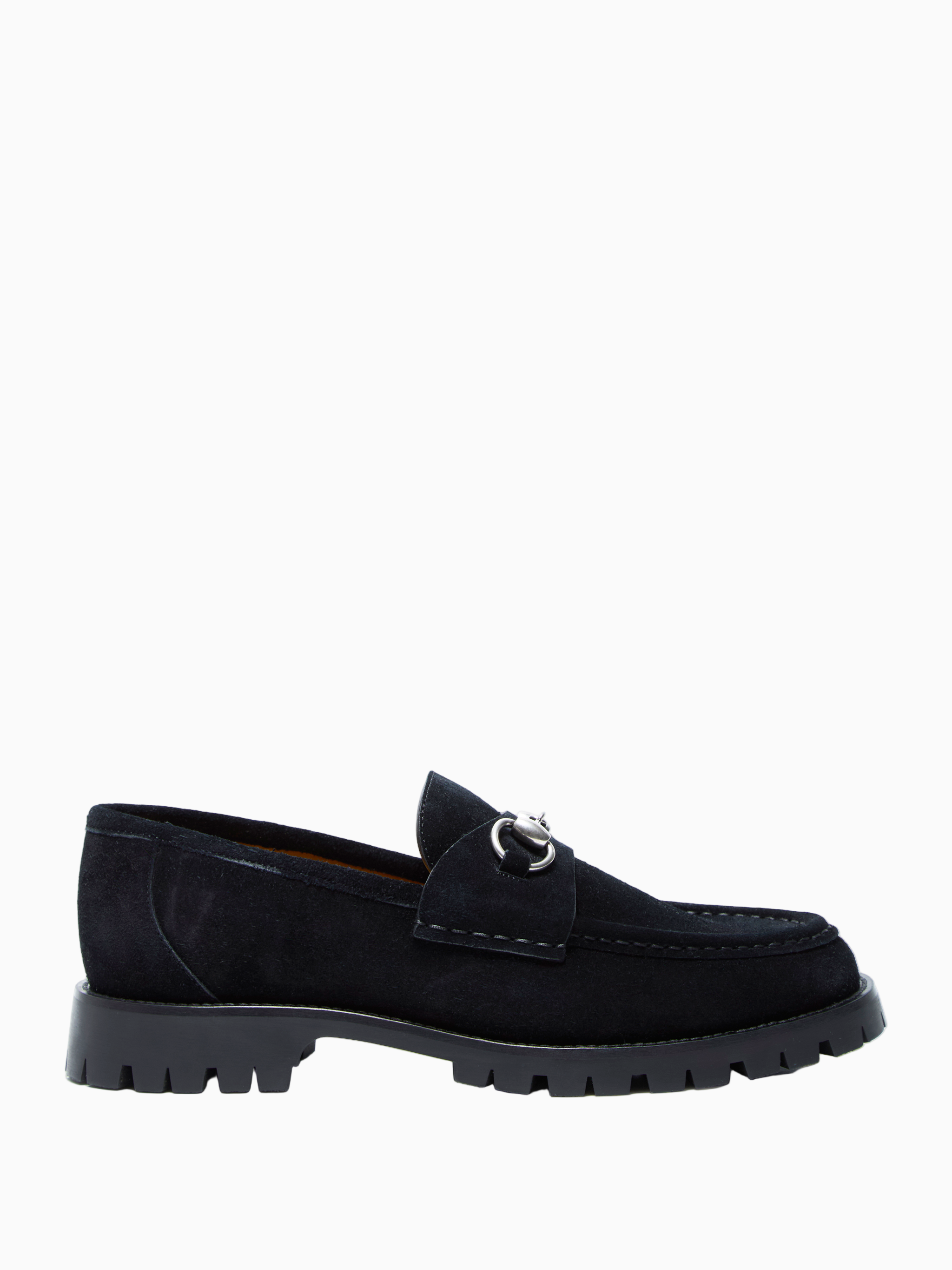 Suede loafers
