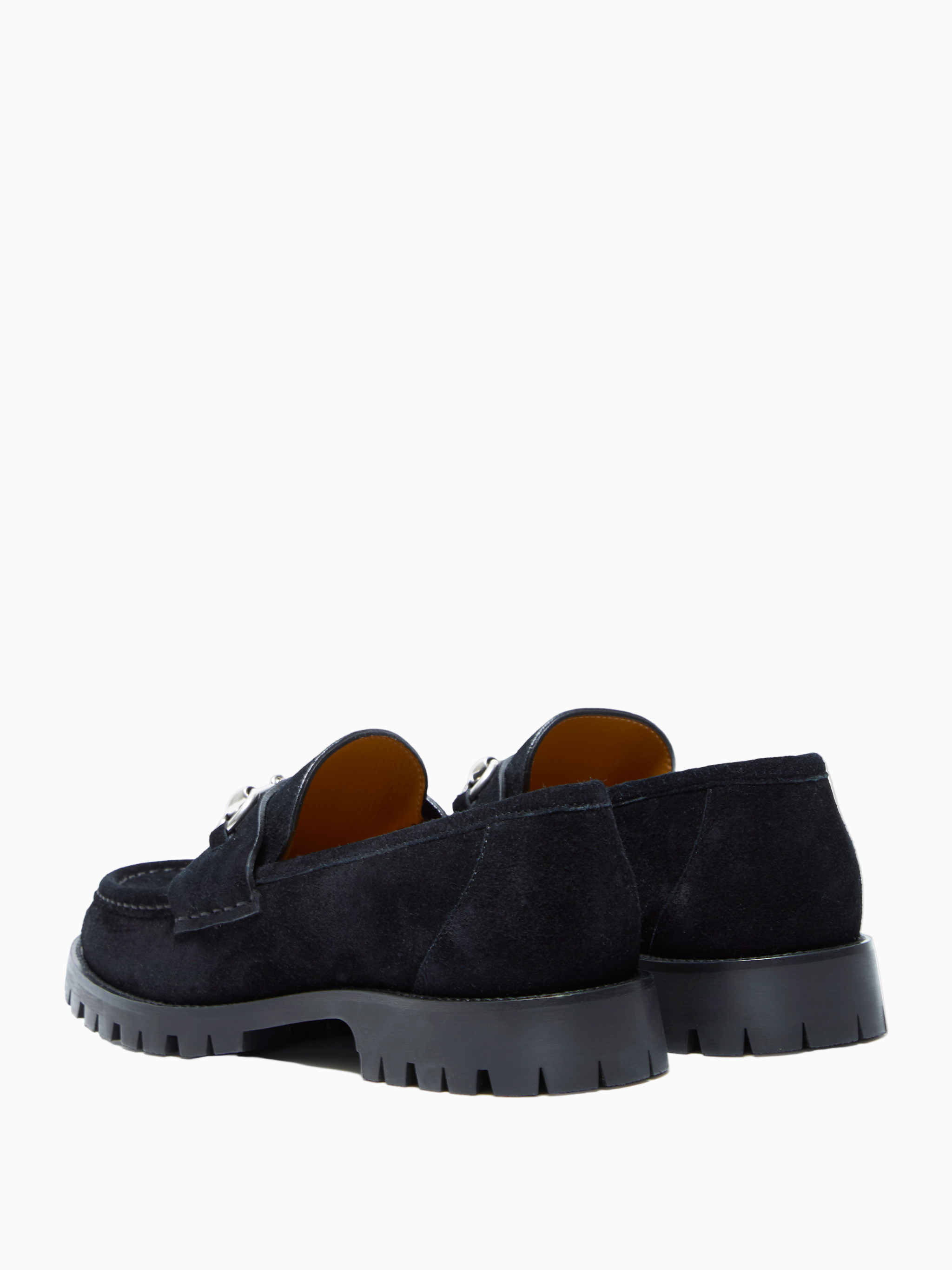 Suede loafers