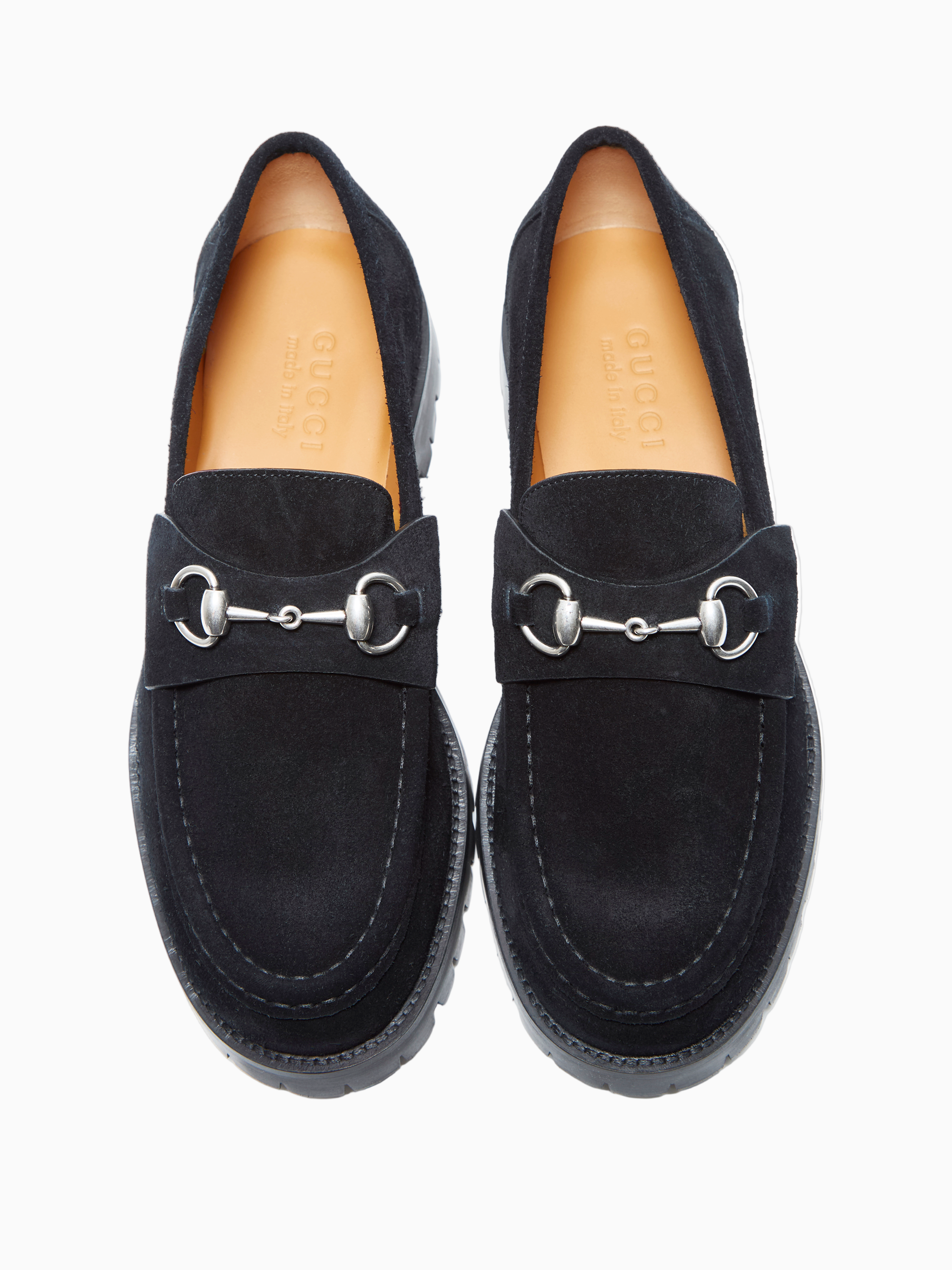 Suede loafers
