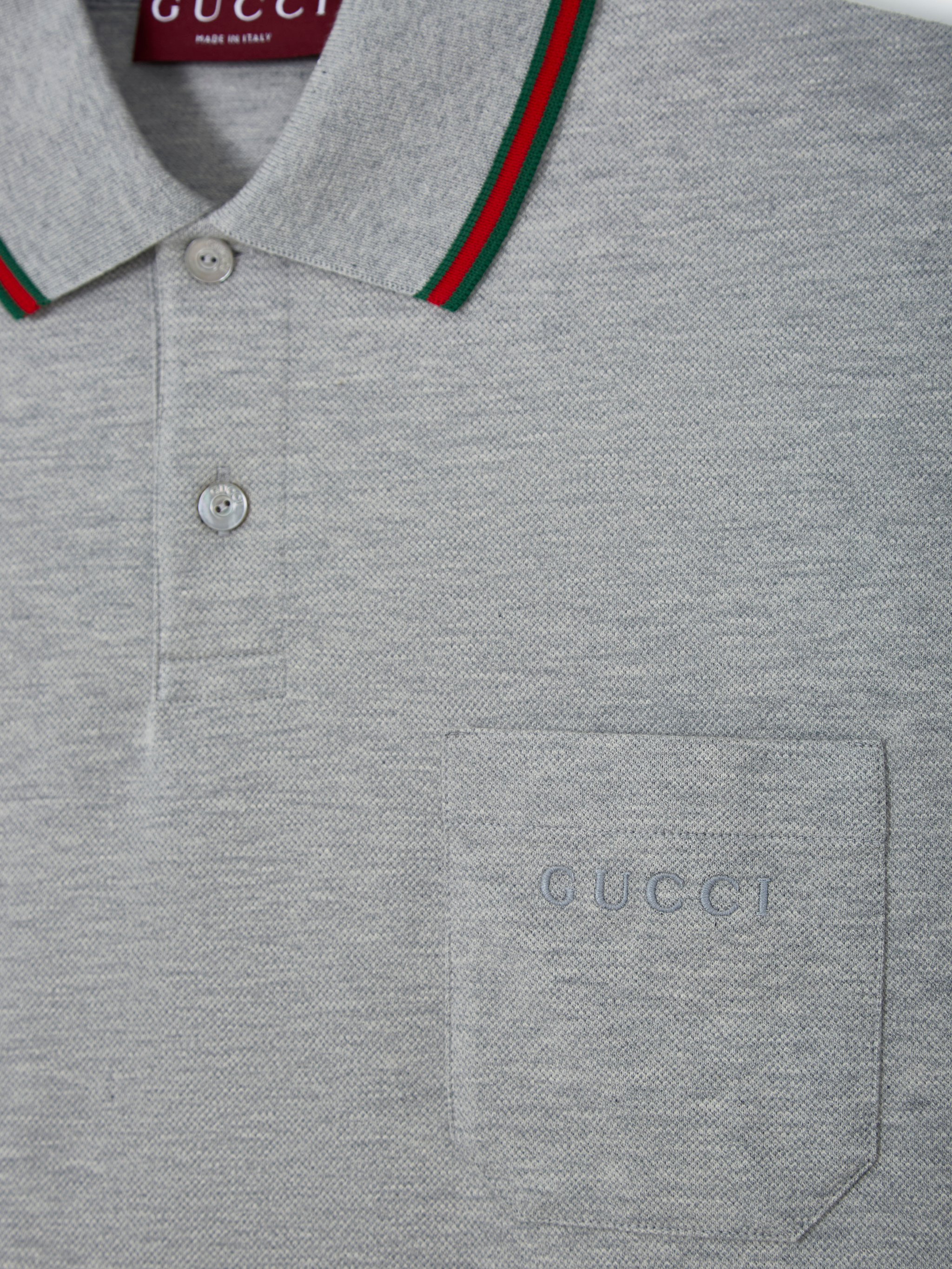 Embroidered polo shirt