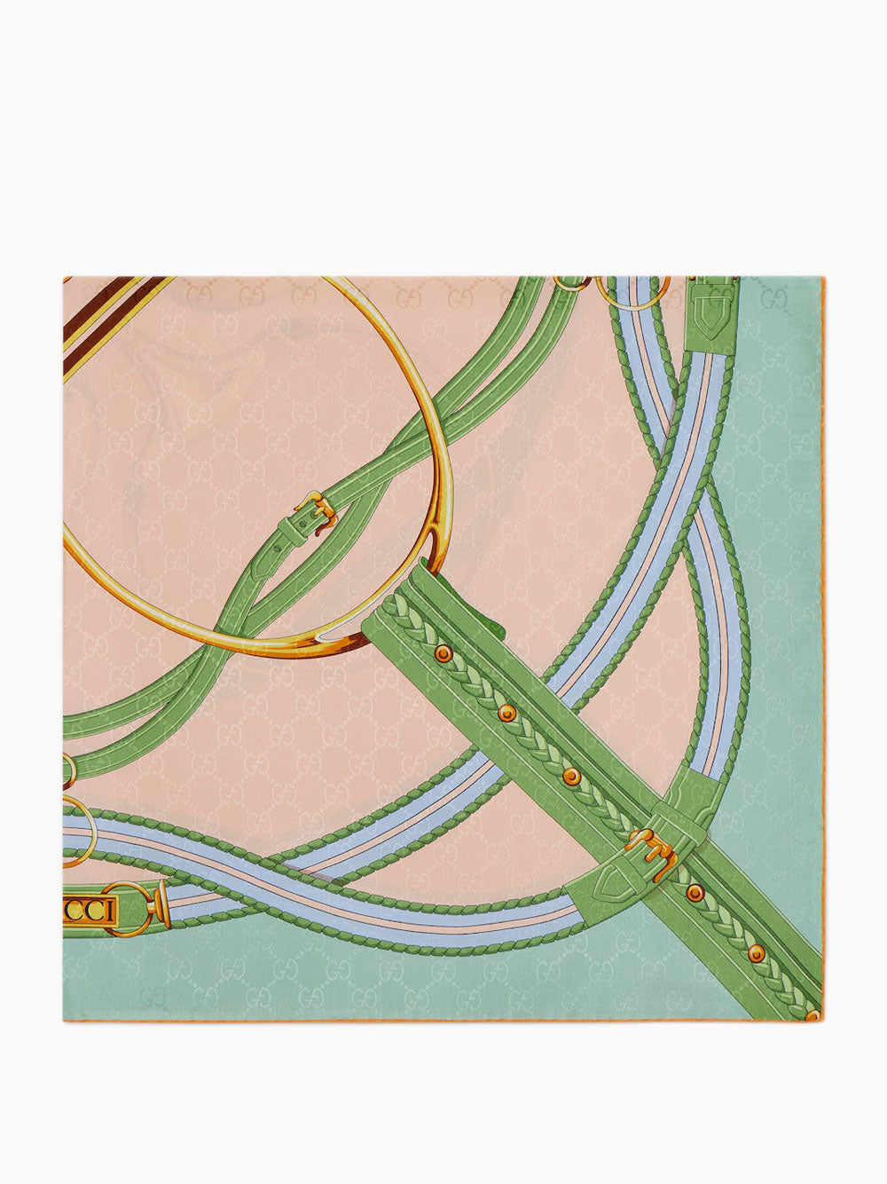 Silk jaccquard scarf