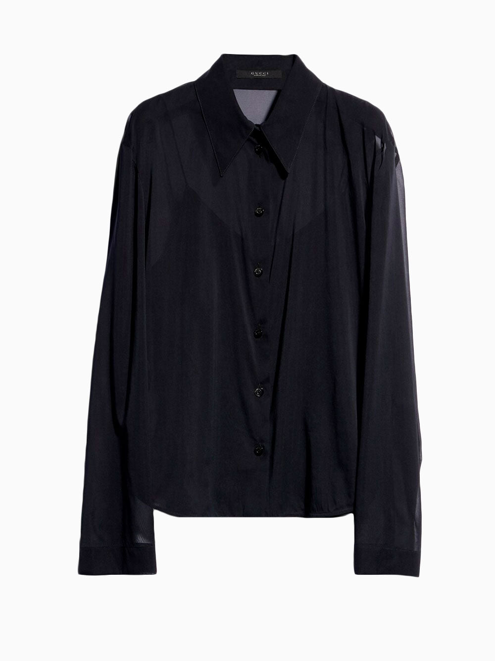 Camisa en georgette