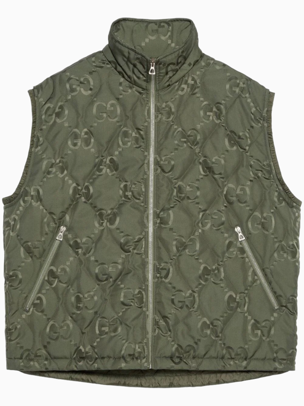 GG jacquard diamond quilt gilet Gucci OTTODISANPIETRO