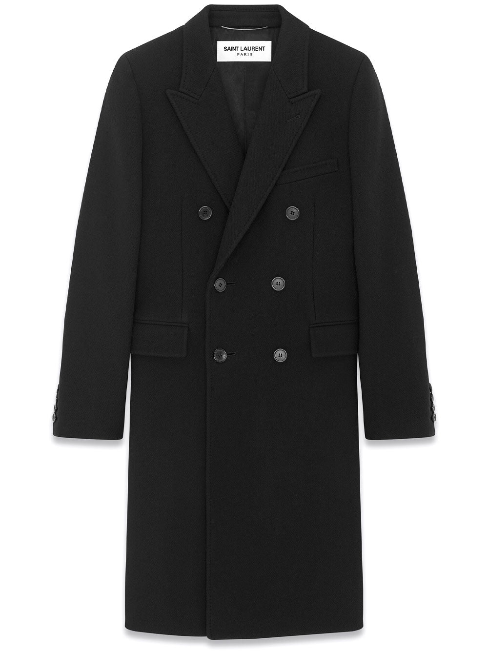 Abrigo de lana y cashmere