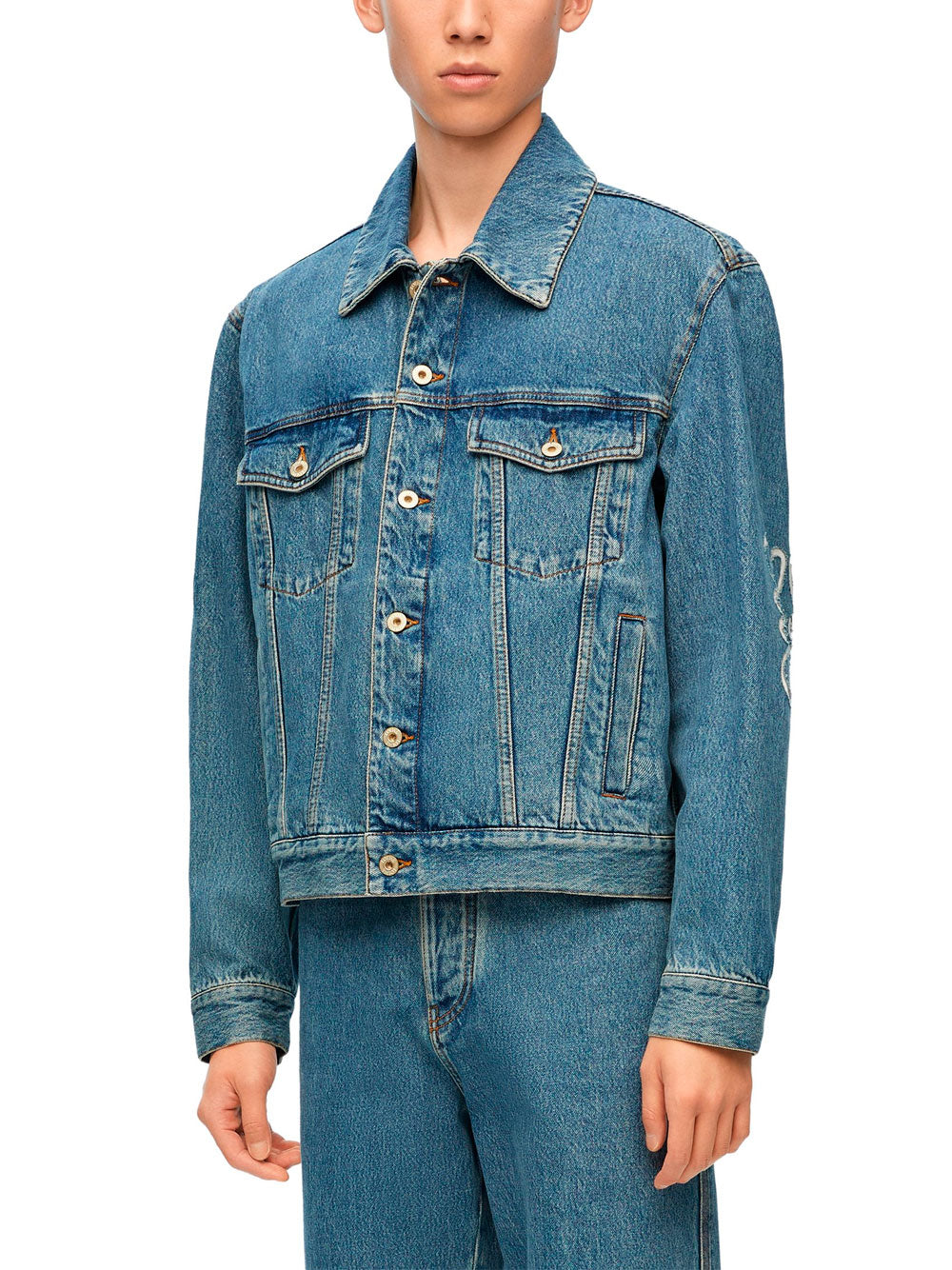 Anagram denim jacket