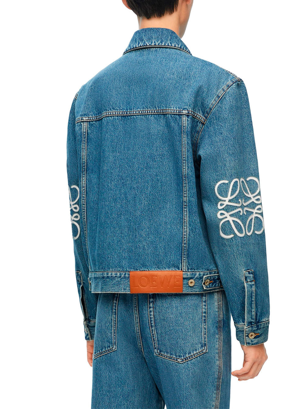 Anagram denim jacket