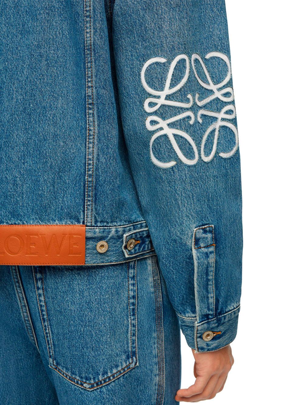 Anagram denim jacket