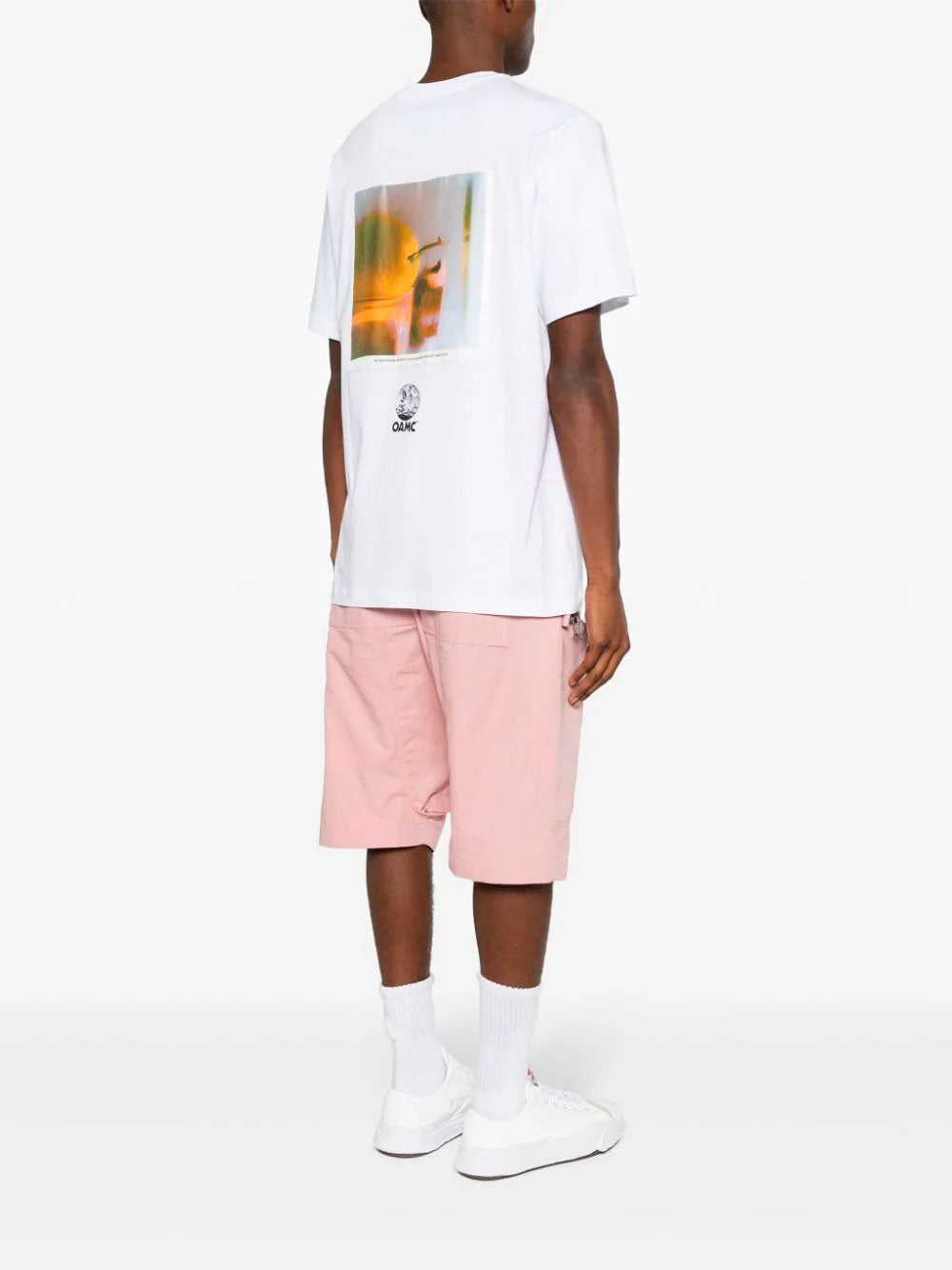 Graphic-patch T-shirt