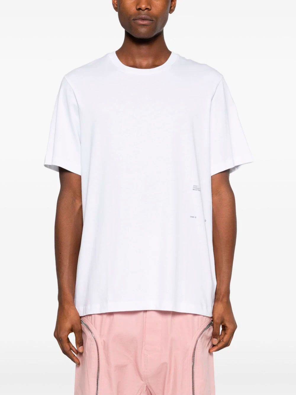 Graphic-patch T-shirt