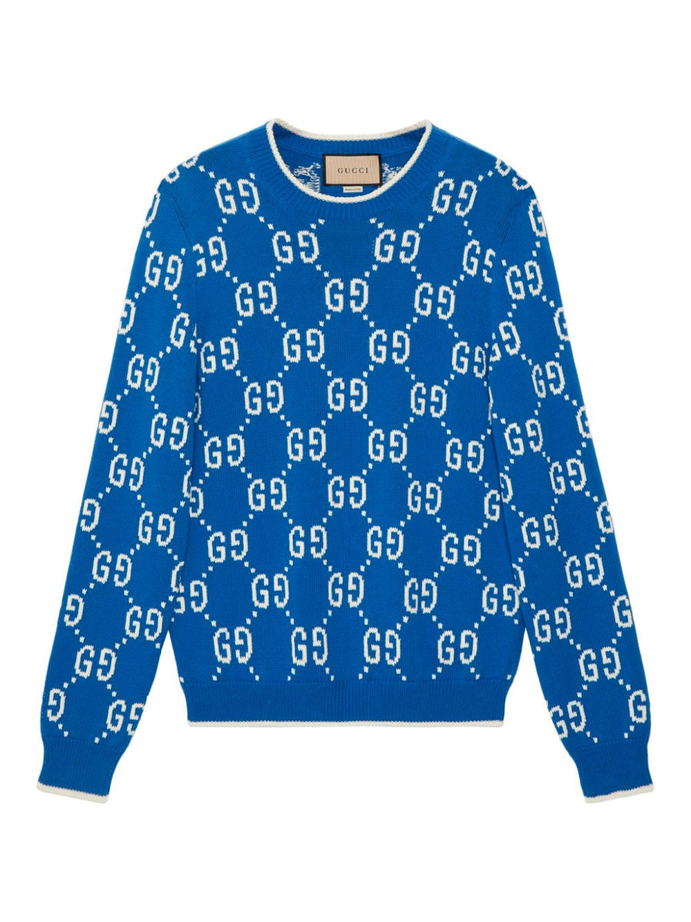 GG-intarsia jumper