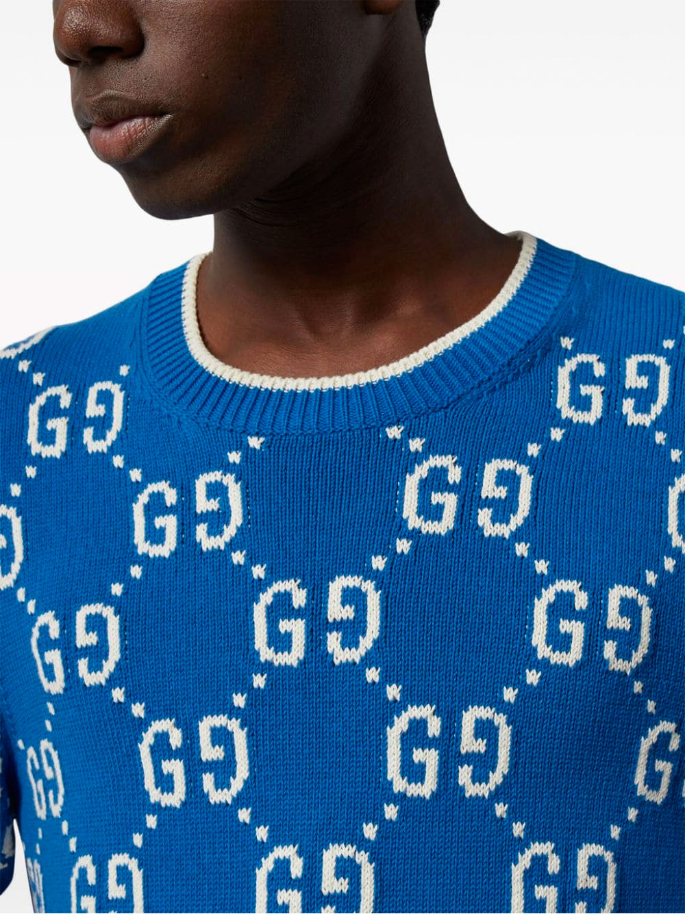 GG-intarsia jumper