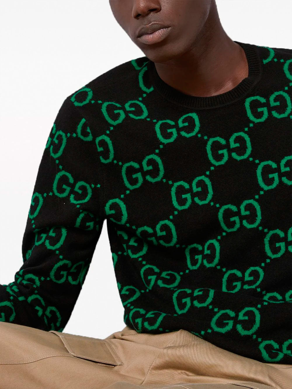 GG jacquard jumper