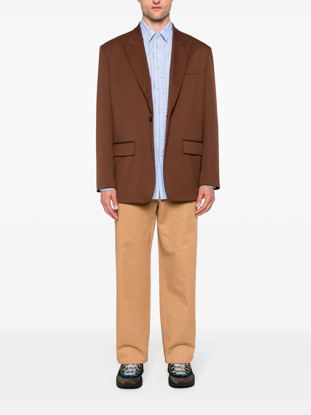 Camisa con detalle Horsebit