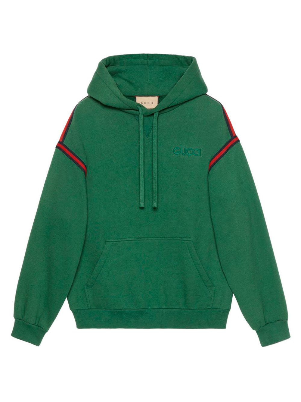 Logo-embroidered hoodie - Main Image