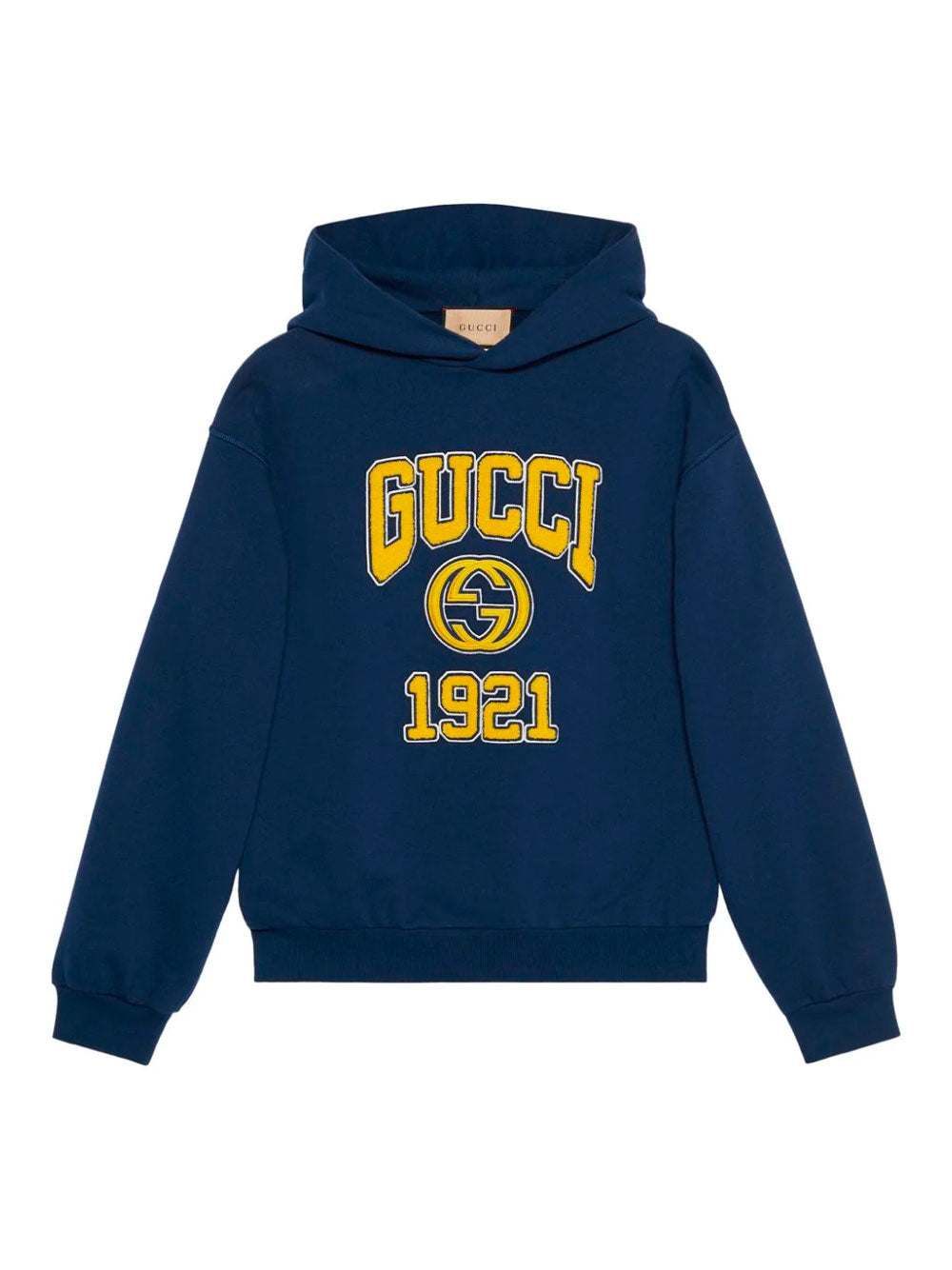 Logo-embroidered hoodie