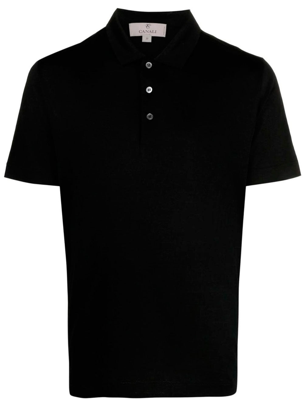 Knitted polo shirt