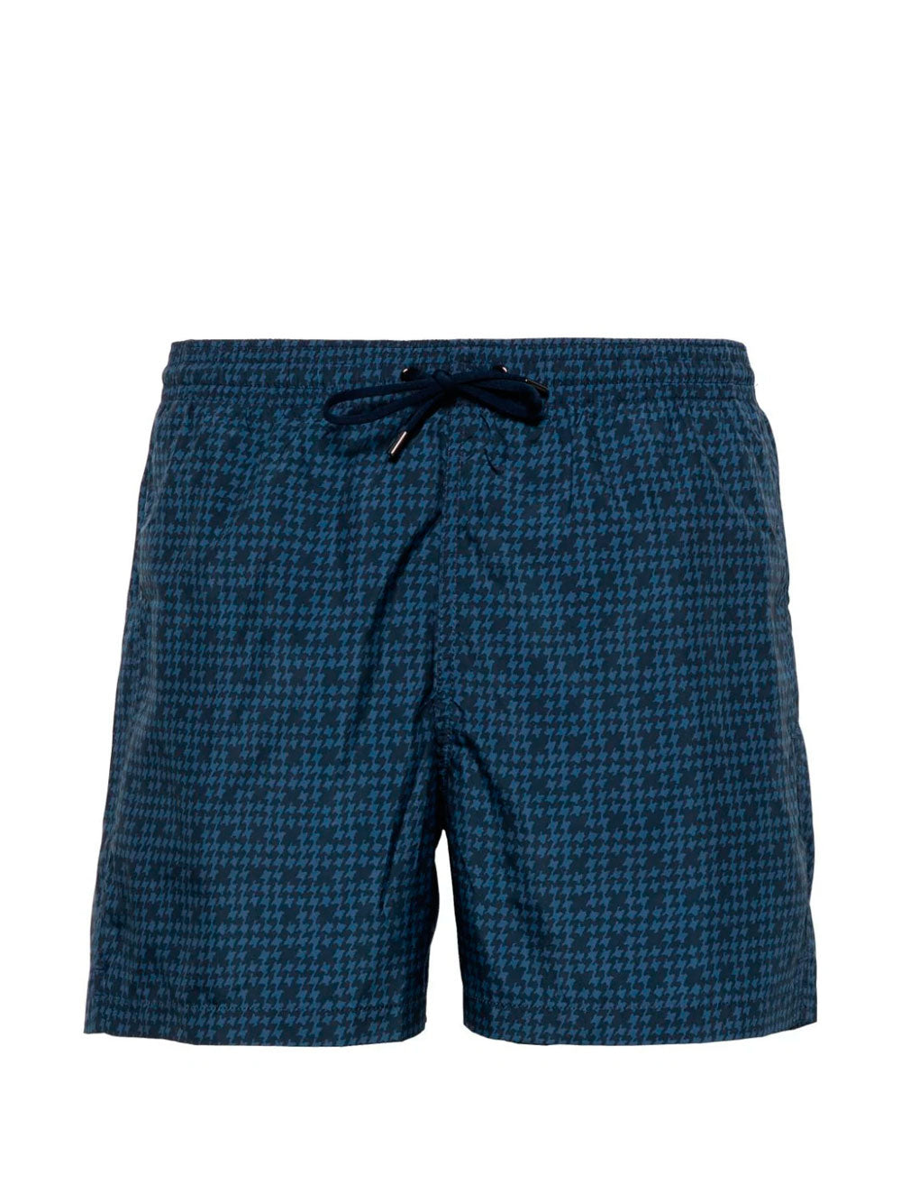 Houndstooth swim shorts