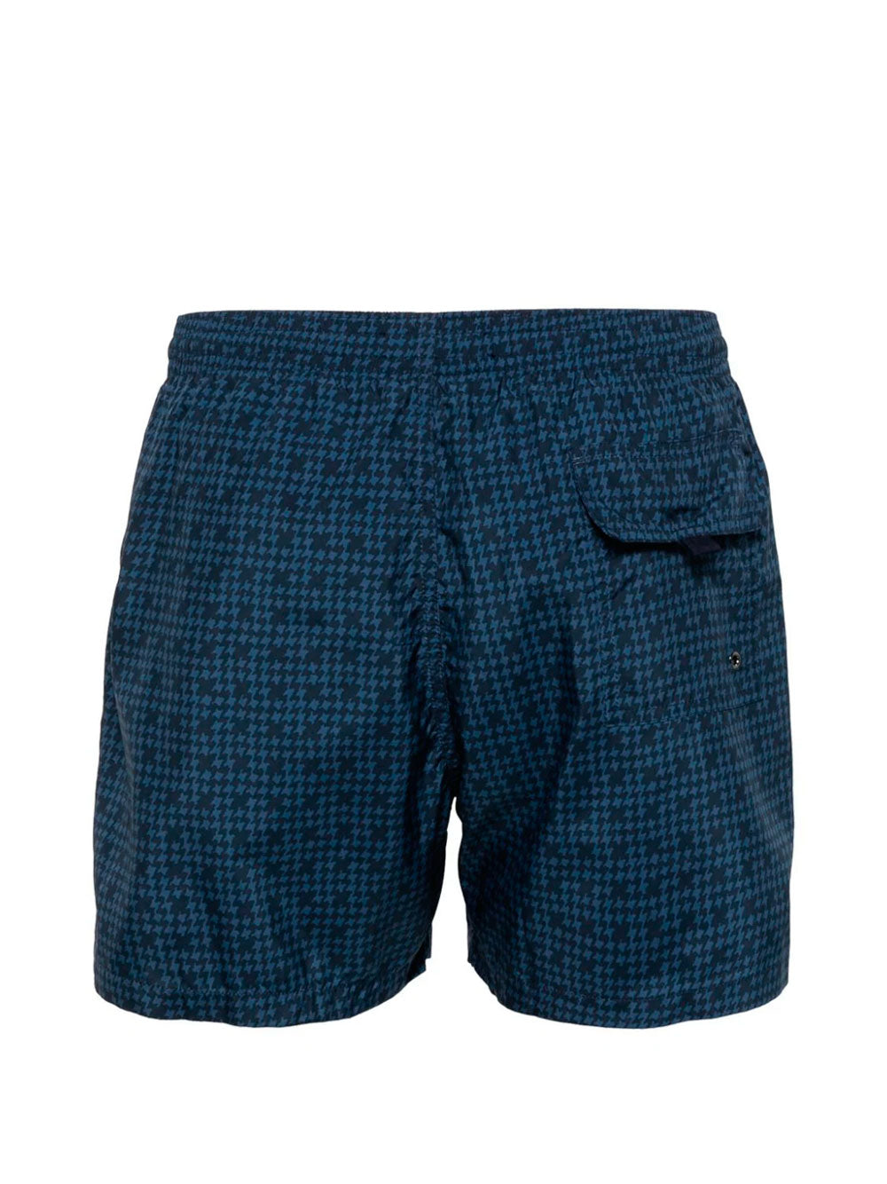 Houndstooth swim shorts