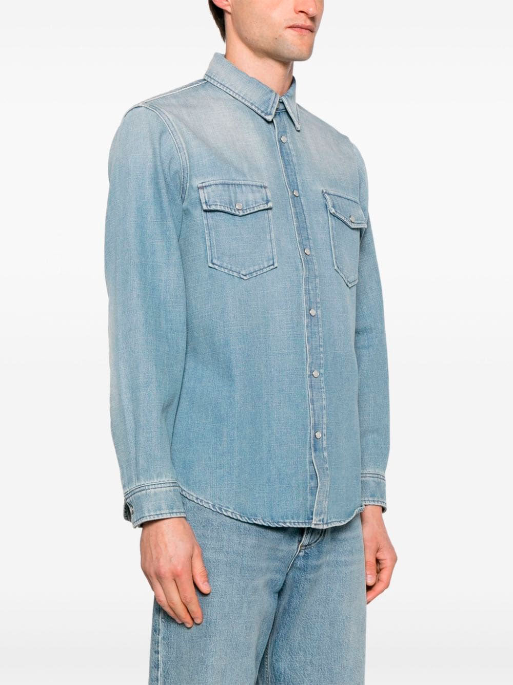 Denim overshirt