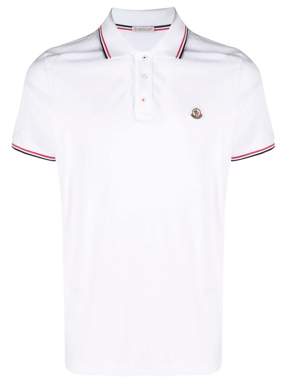 Logo-patch polo shirt