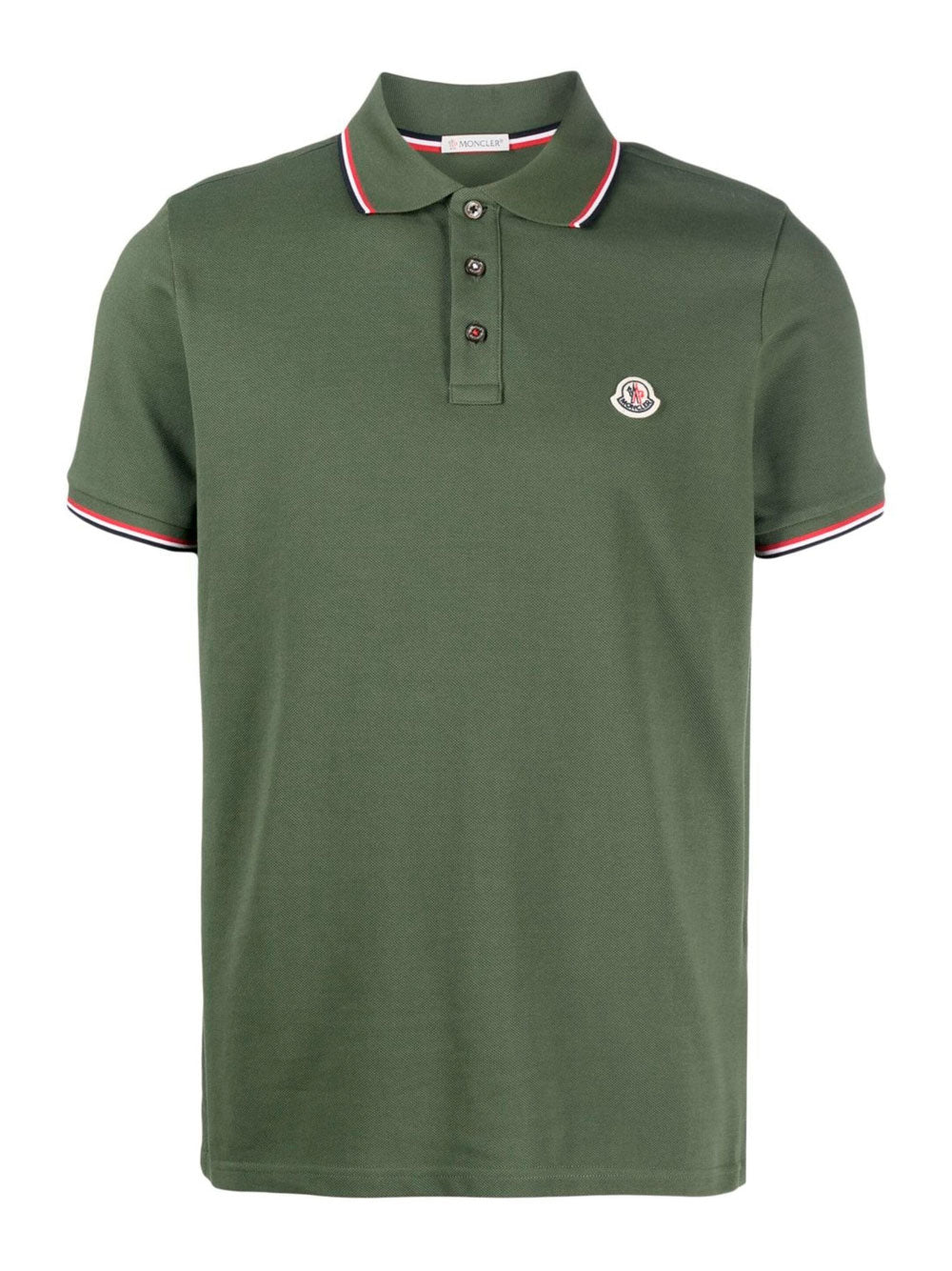 Logo-patch polo shirt