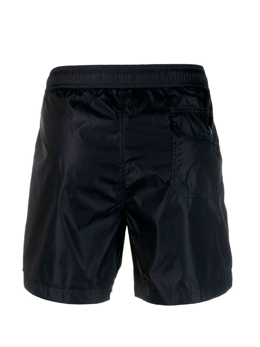 Logo-patch swim shorts