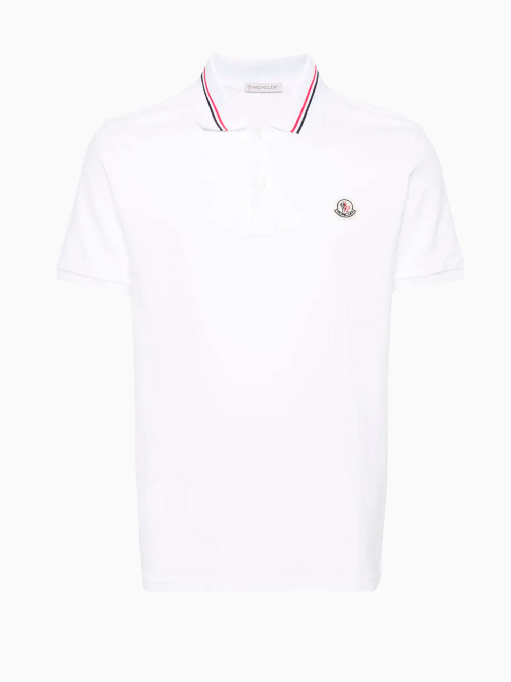 Logo-patch polo shirt