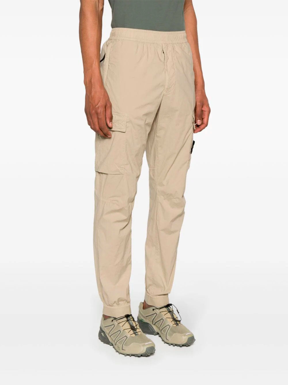 Compass-badge trousers