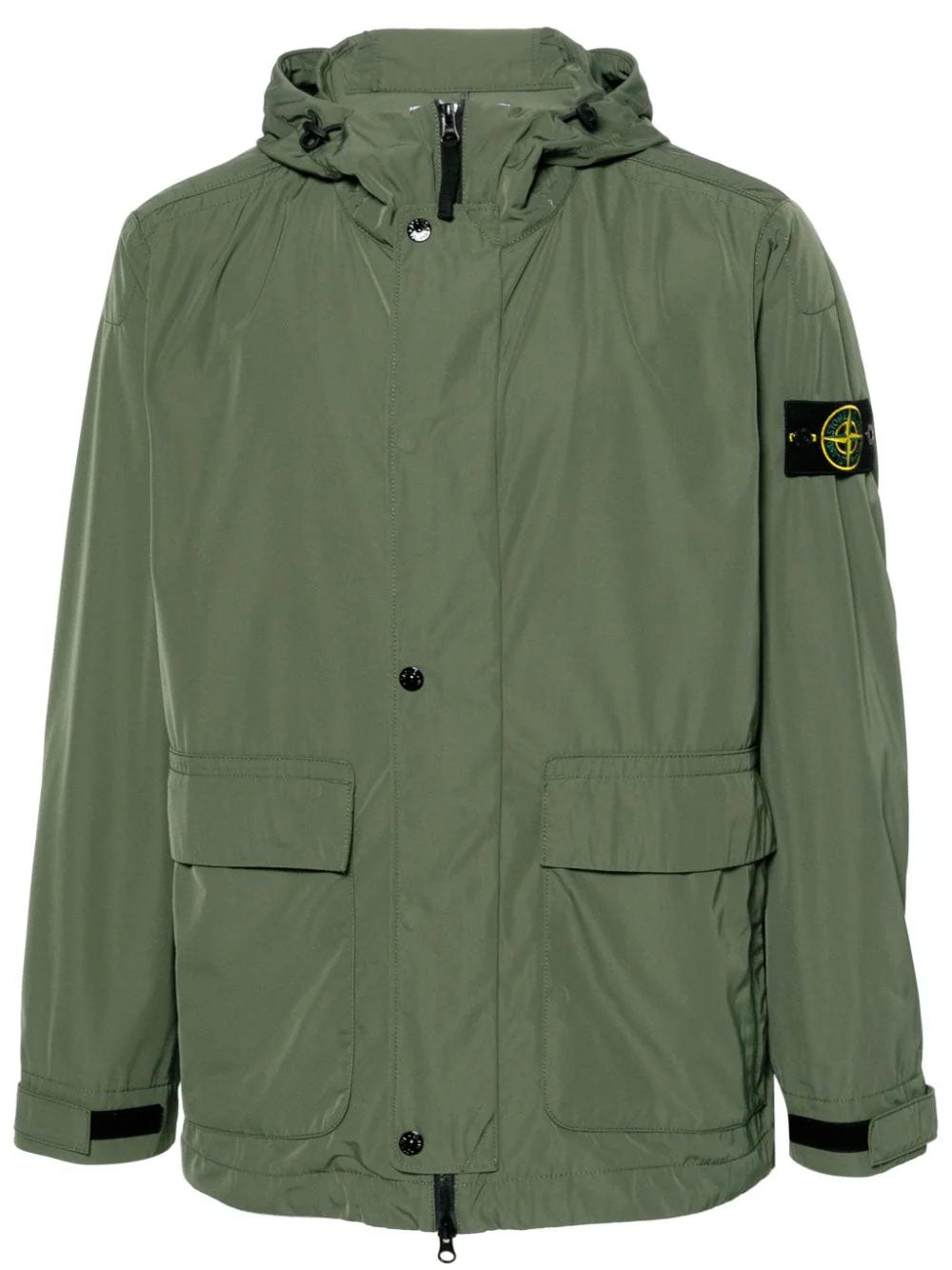 Compass-badge jacket