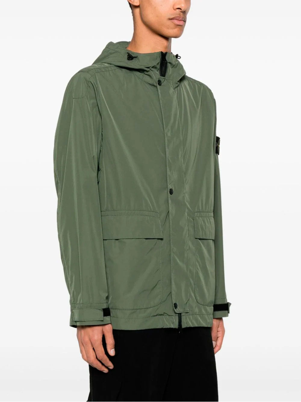 Compass-badge jacket