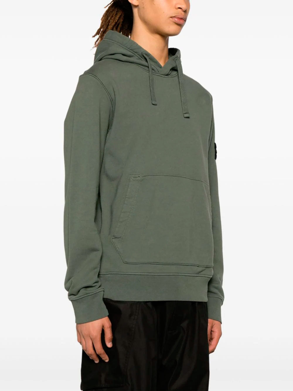 Compass-badge hoodie