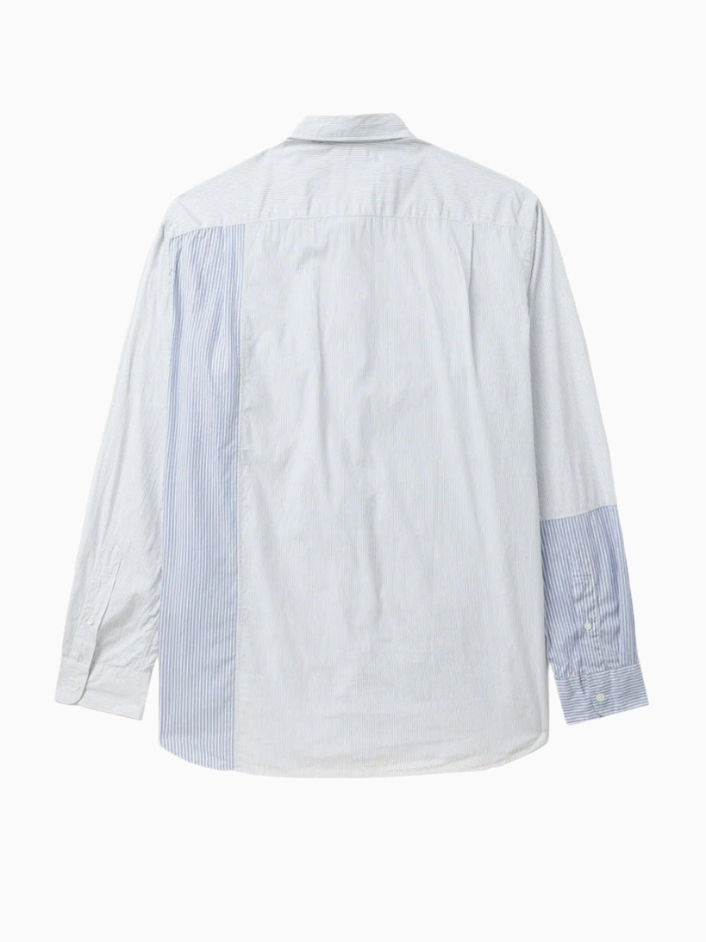 Colourblock striped shirt