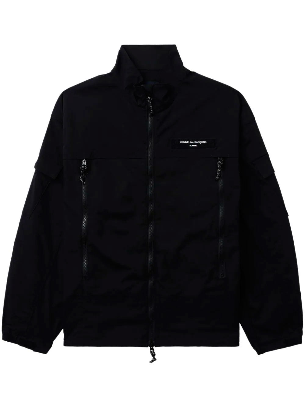 Zip-detail jacket