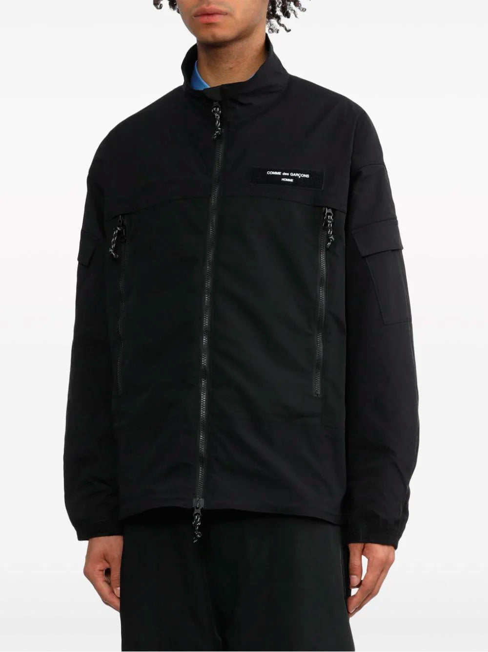 Zip-detail jacket