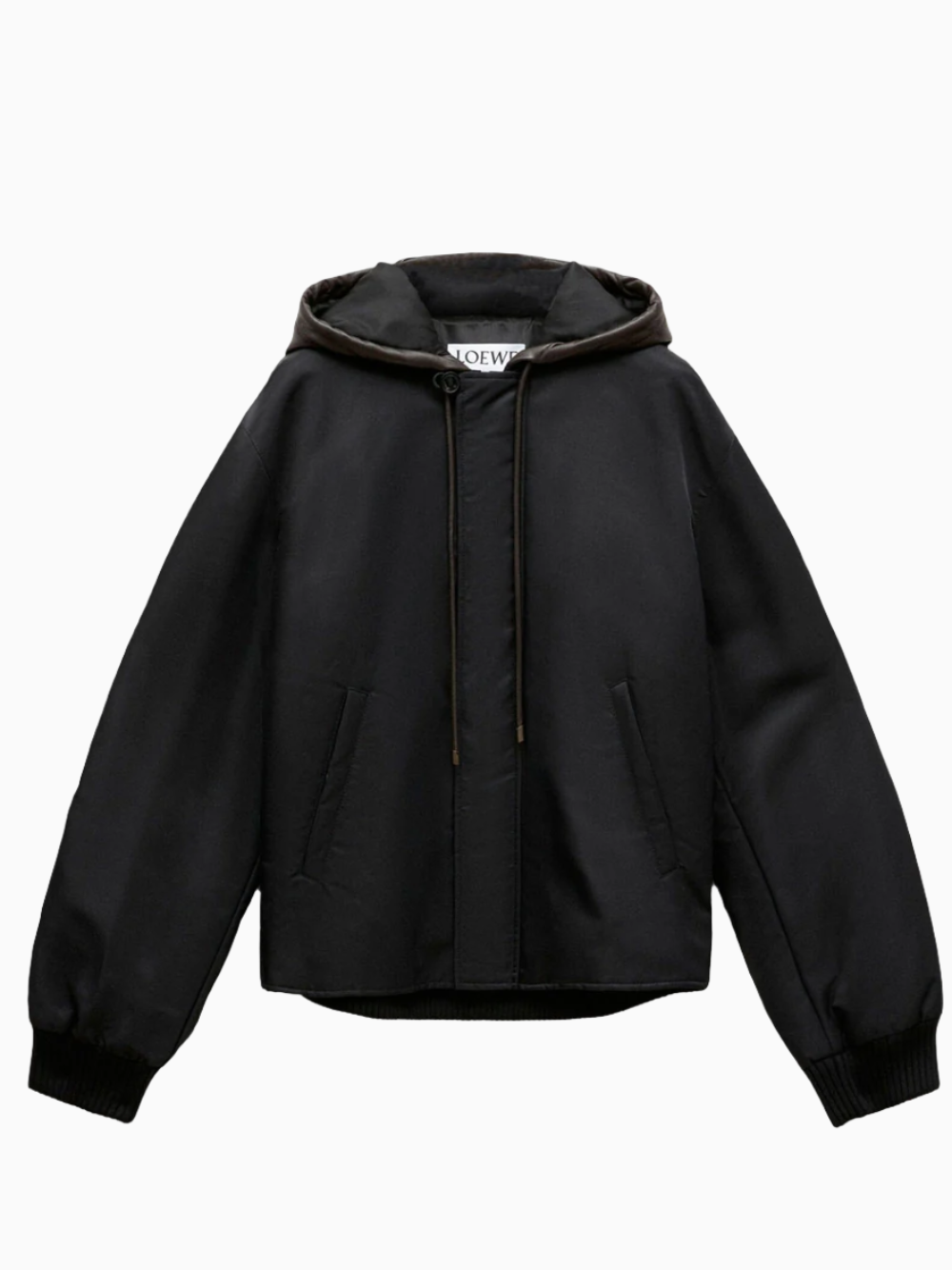 Hooded bomber jacket - Main Image