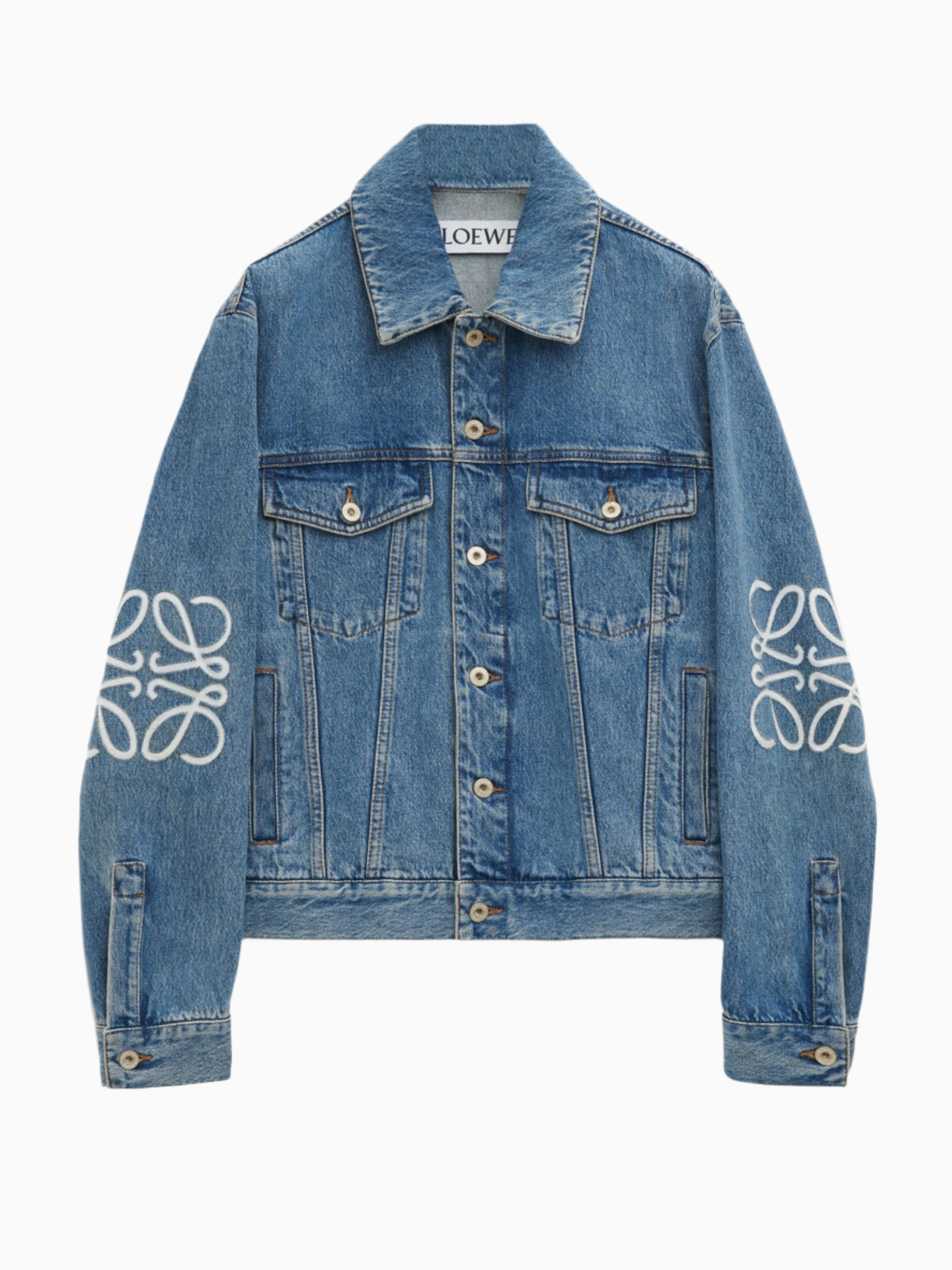 Anagram denim jacket