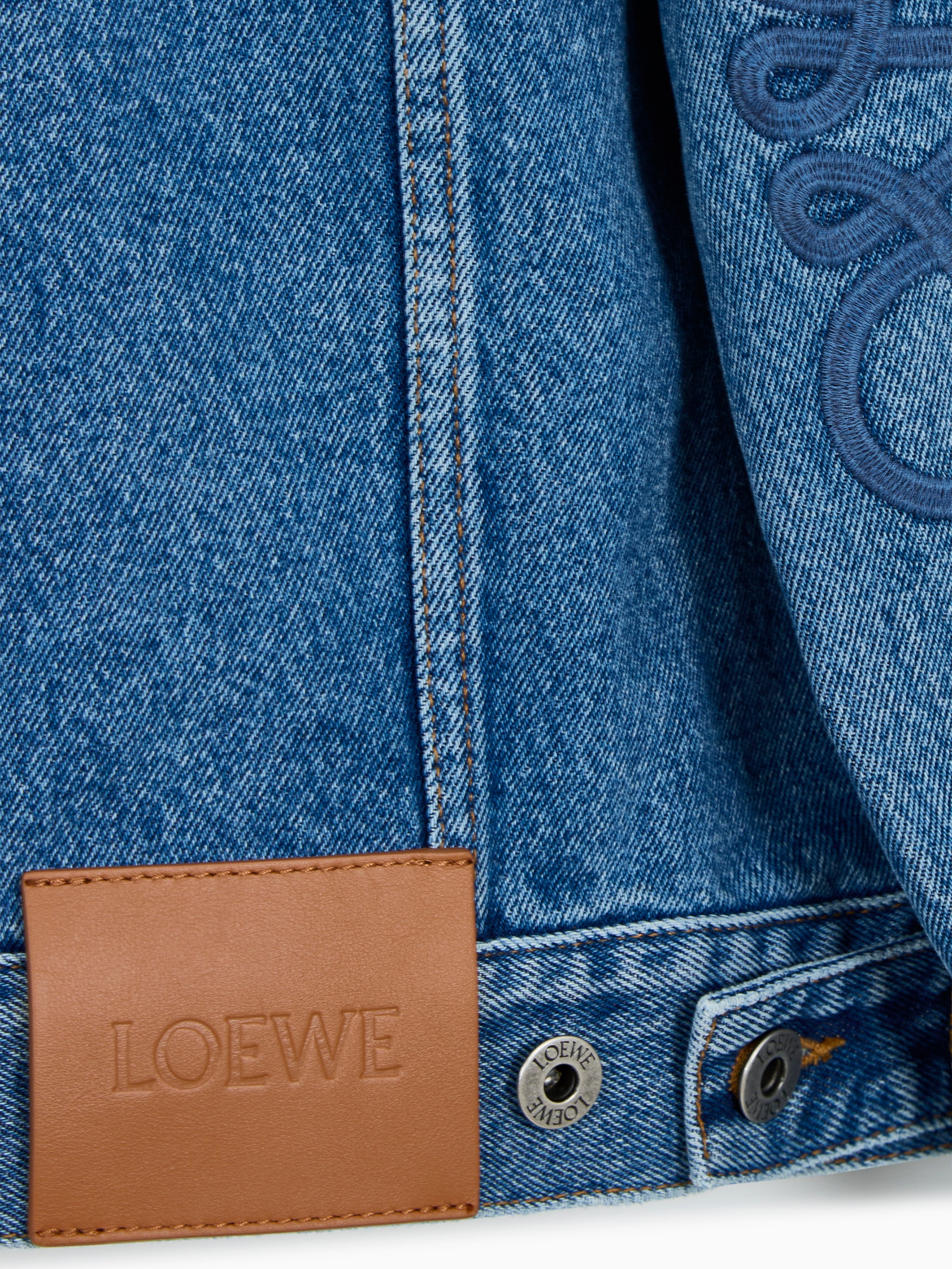 Chaqueta denim Anagrama